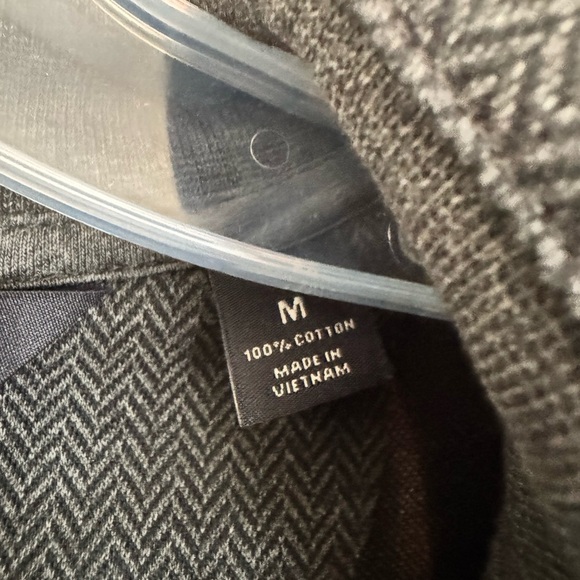 Hart Schaffner Marx Full Zip Bomber Jacket Herringbone Tweed‎ Gray Men’s Size M - Picture 4 of 11